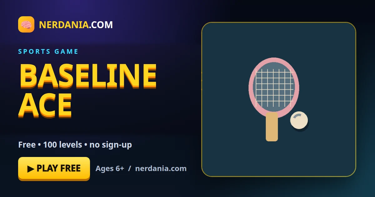 Baseline Ace – free online sports game