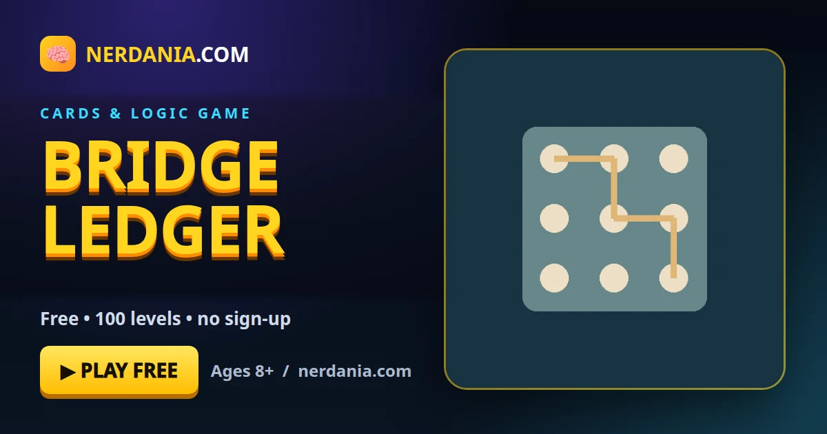 Bridge Ledger – free online cards & logic game