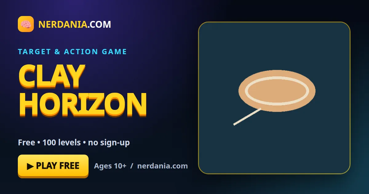 Clay Horizon – free online target & action game