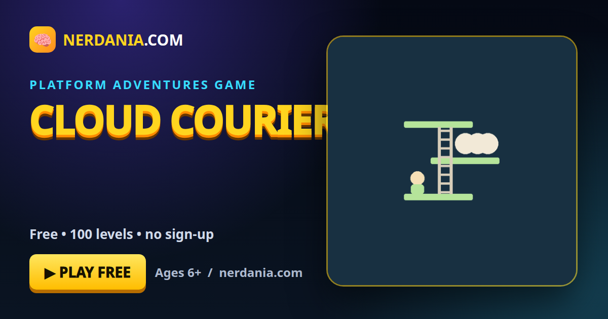 Cloud Courier – free online platform adventures game