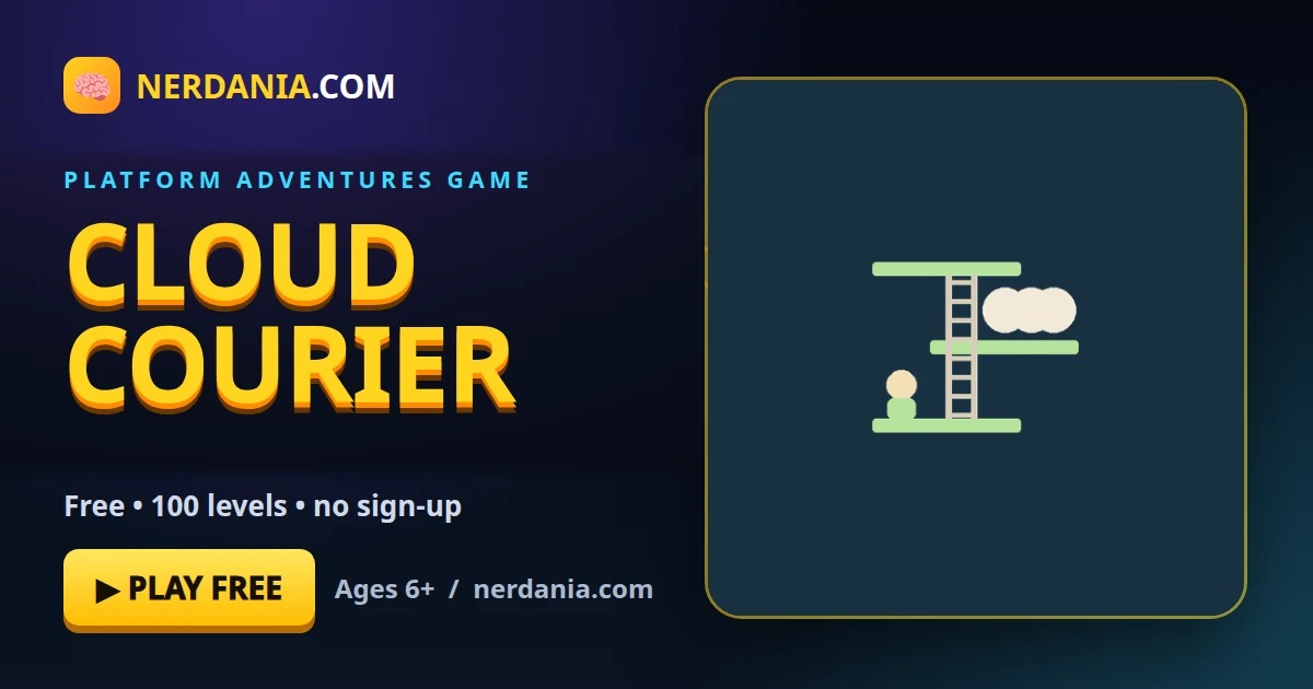 Cloud Courier – free online platform adventures game
