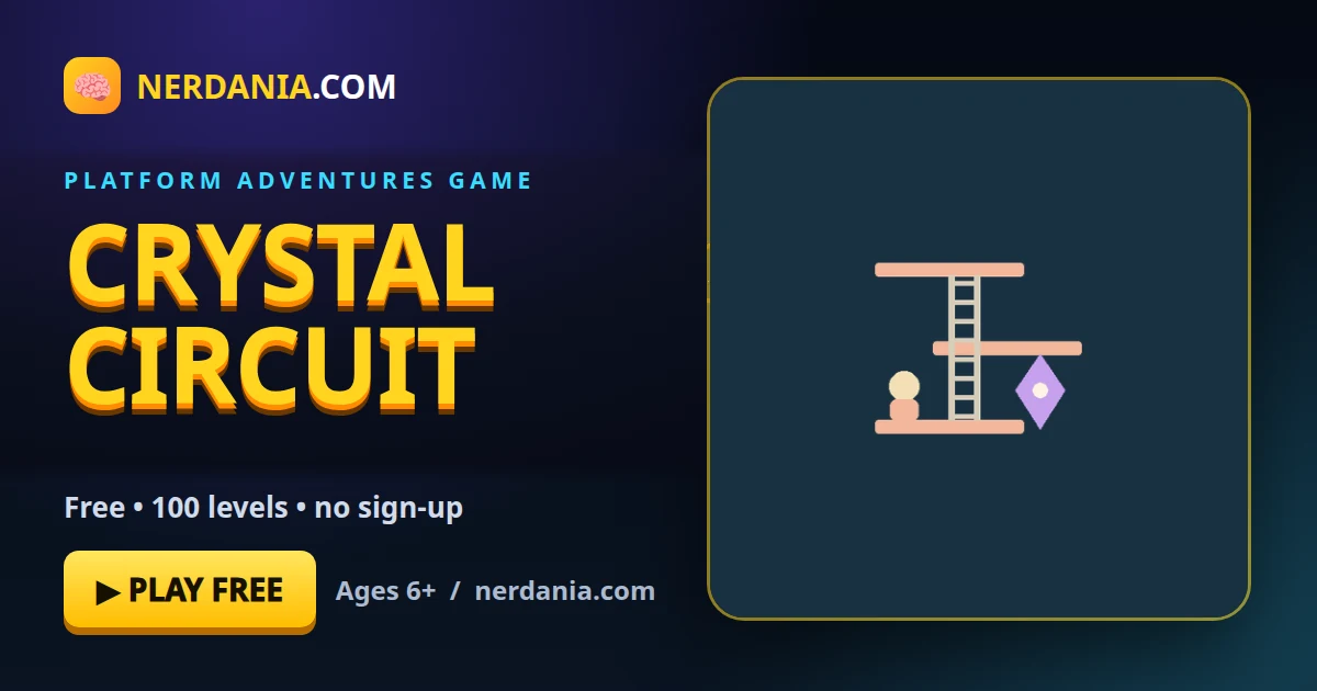 Crystal Circuit – free online platform adventures game