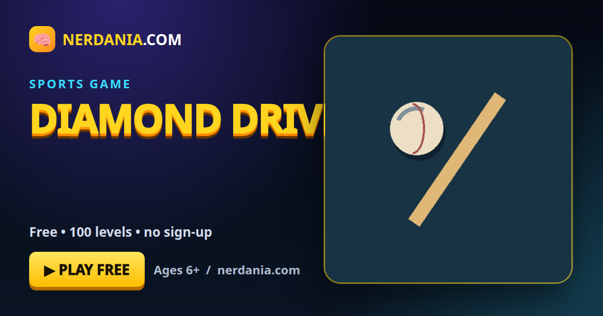 Diamond Drive – free online sports game