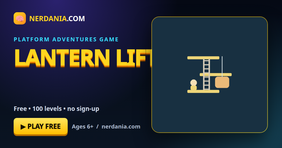 Lantern Lift – free online platform adventures game