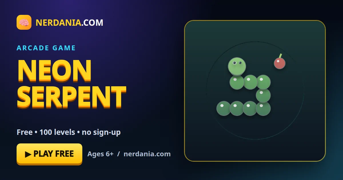 Neon Serpent – free online arcade game