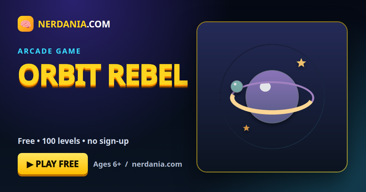 Orbit Rebel – free online arcade game