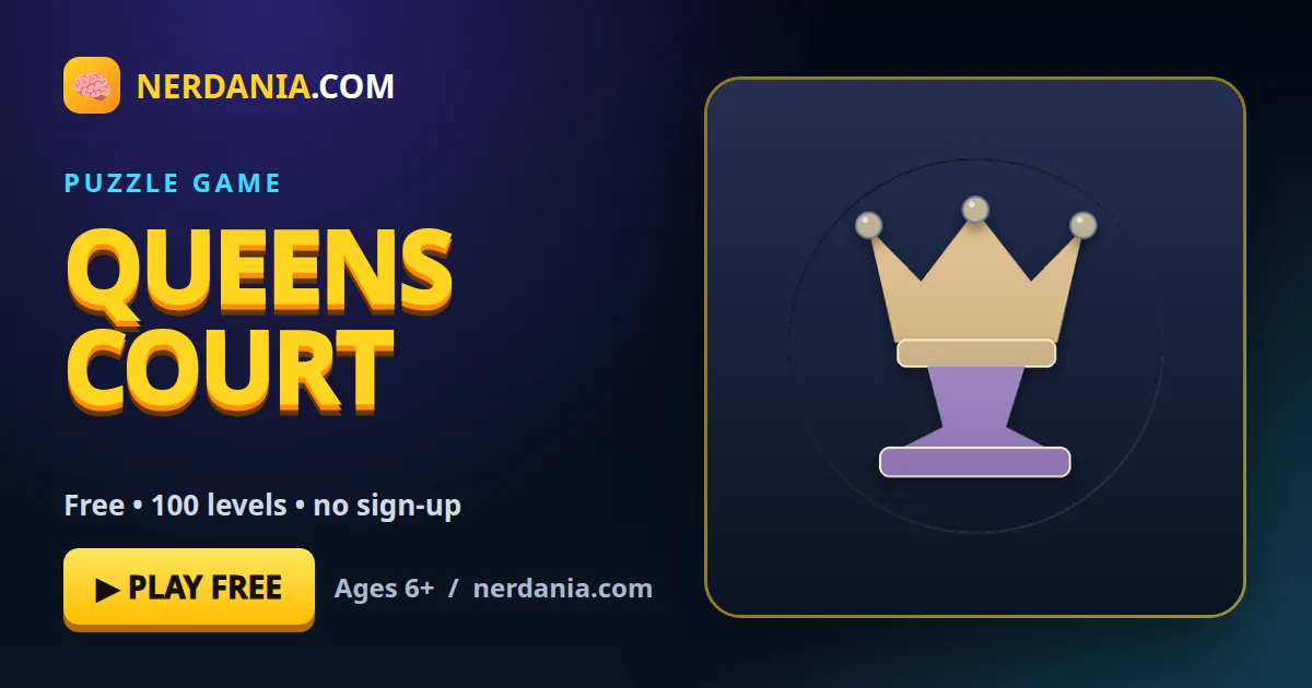 Queens Court – free online puzzle game