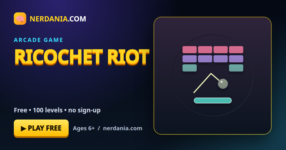 Ricochet Riot – free online arcade game