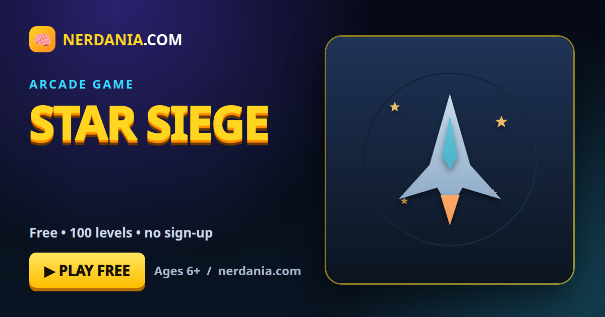 Star Siege – free online arcade game