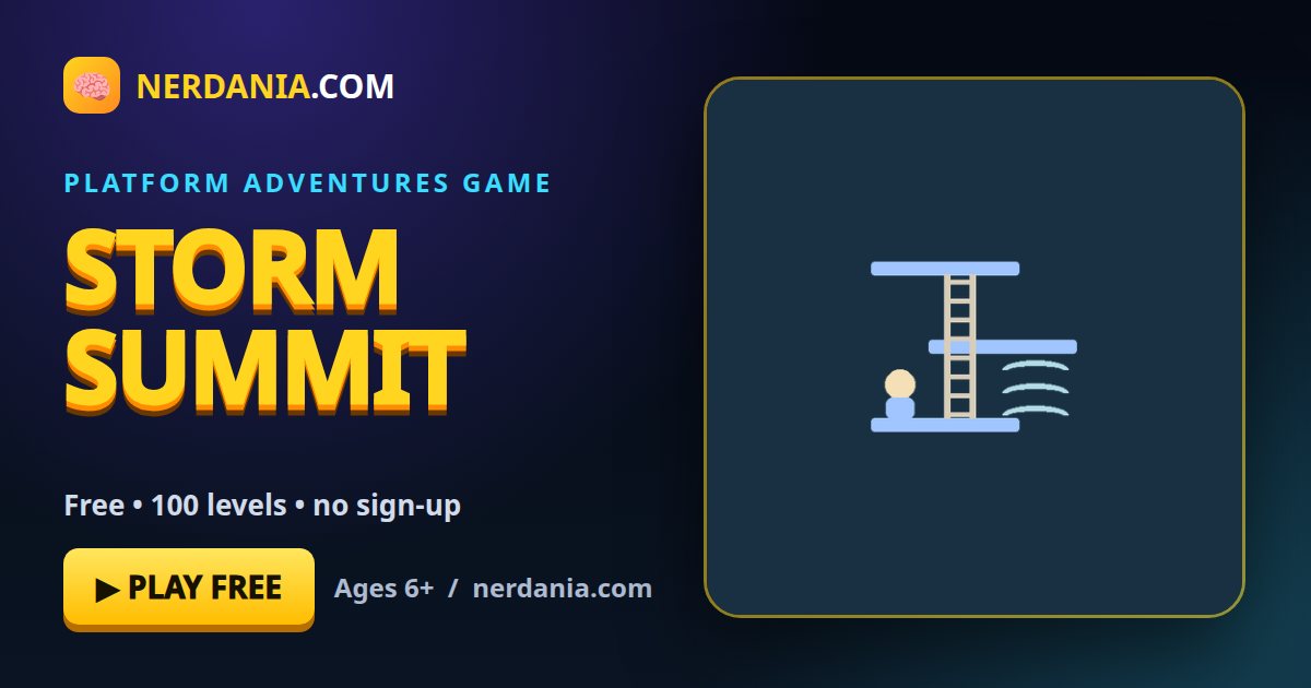 Storm Summit – free online platform adventures game